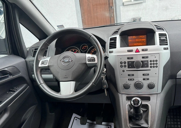 Opel Zafira cena 15400 przebieg: 208000, rok produkcji 2009 z Inowrocław małe 37
